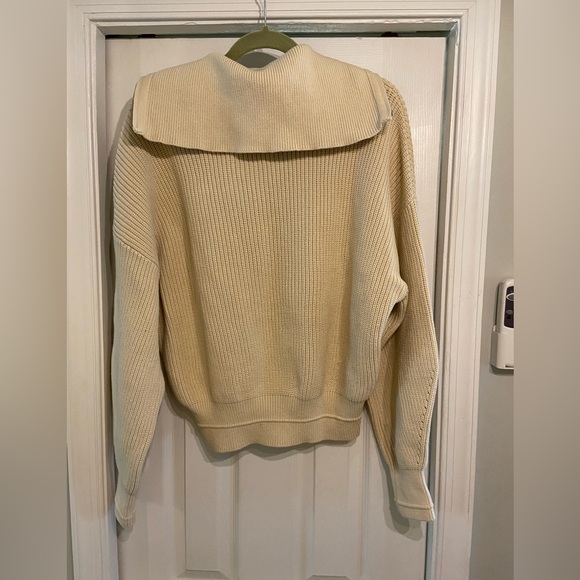 SAMSØE SAMSØE Elke Half-Zip Turtleneck Sweater - Picture 6 of 6